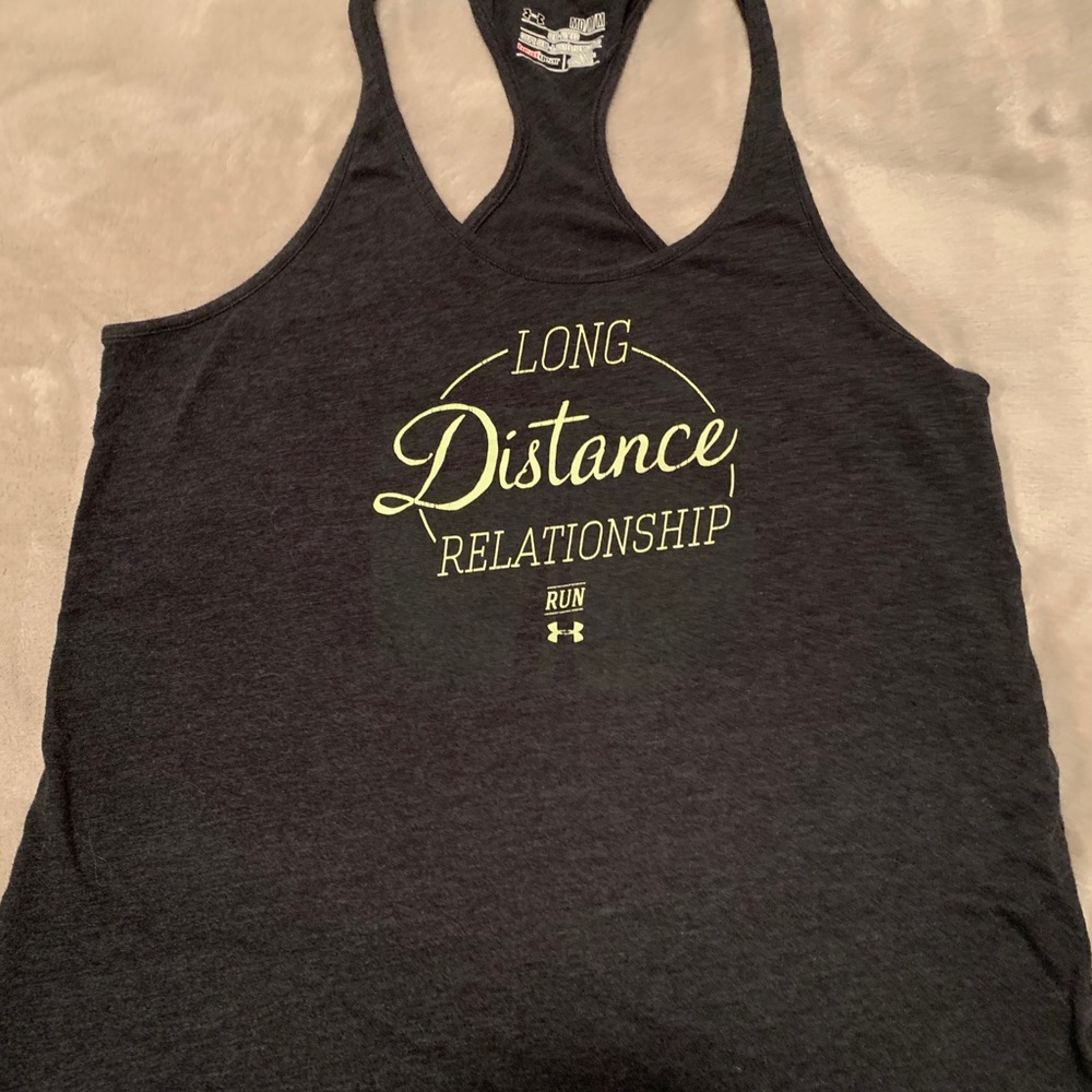 UA charged cotton tank